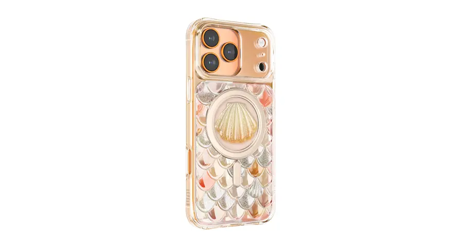 Levelo Pearl 3D Ocean Case for iPhone 17 Pro/Pro Max